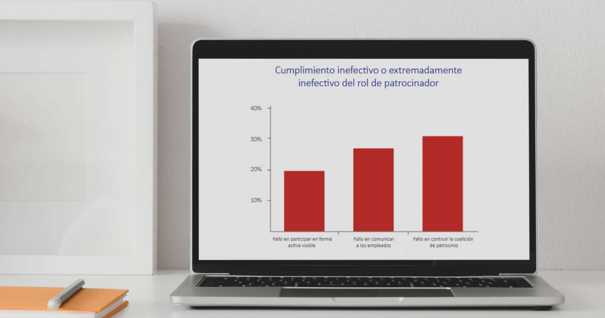 Gráfico sobre rol en la organización