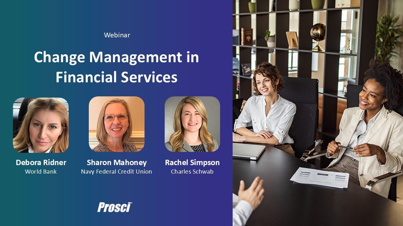 Leading Insights Change Management in Financial Services